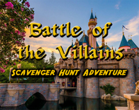 Disneyland Scavenger Hunt - Battle of the Villains
